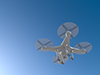 Sky / Drone --Technology ｜ Illustration ｜ Free Material