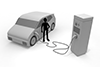 Clean Energy / Outlet / Plug / Car ―― 3D Image-Free Download ―― 2,100 × 1,400 pixels
