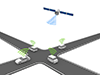 Automobile | Radar | GPS-Technology | Illustration | Free Material