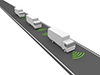 Trucks | Automatic Transport | Radar | Surveillance-Technology | Illustrations | Free Materials