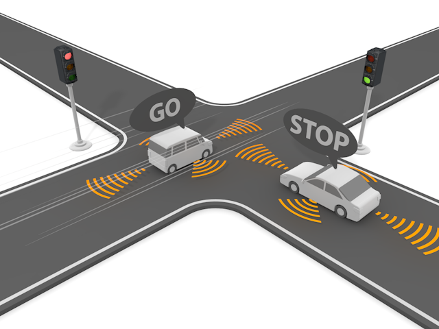 交通規則 | 対応 | レーダー | GPS - テクノロジー / 技術開発 / 写真 / 3D / 科学 / イラスト / フォト / 無料 / 機械