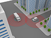 Danger | Detecting | Radar | Automobiles-Technology | Illustrations | Free Materials