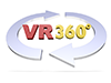 VR360度 - テクノロジー｜イラスト｜フリー素材