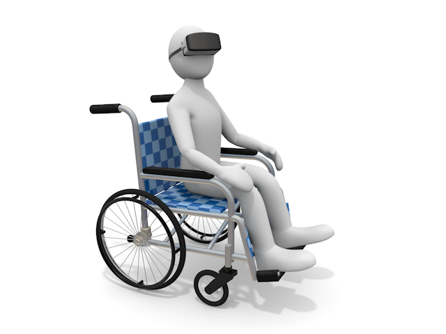 車椅子 | VR | 移動 - テクノロジー / 技術開発 / 写真 / 3D / 科学 / イラスト / フォト / 無料 / 機械