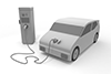 Electric Vehicle / Electric / Green Energy ―― 3D Image-Free Download ―― 2,100 × 1,400 pixels