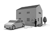 Eco Car / EV / Smart Car / Speed ​​--Free Illustration Material --2,100 × 1,400 Pixels