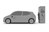 Fuel cell / car / eco / vehicle ―― 3D image-free download ―― 2,100 × 1,400 pixels