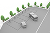 Bus / EV Electricity / Road / Charging Station --Free Illustration-- 2,100 × 1,400 pixels
