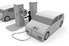 Future / Rechargeable / Battery / Eco Car --Free Illustration --2,100 × 1,400 pixels