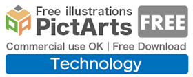 Free Download Technology Illustrations | Free Future, Technology, and IT-Related Materials | Commercial Use Allowed